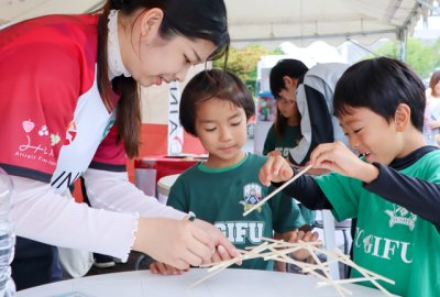FC岐阜主催の建設企業展に出展しました | お知らせ