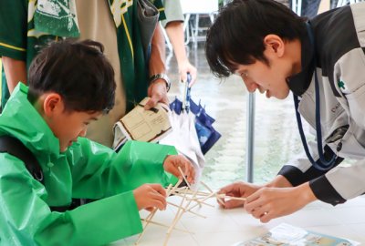 FC岐阜主催の建設企業展に出展しました | お知らせ