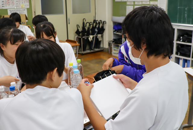 岐阜西中学校で出前授業を行いました | お知らせ