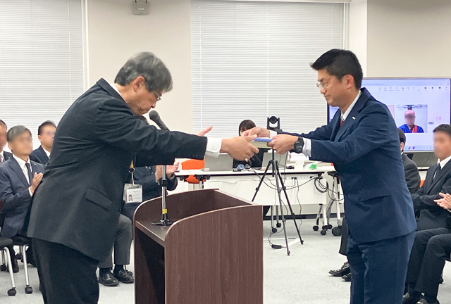 NEXCO中日本 名古屋支社より感謝状をいただきました | 技術情報