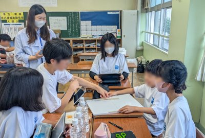 陽南中学校で出前授業を行いました | お知らせ
